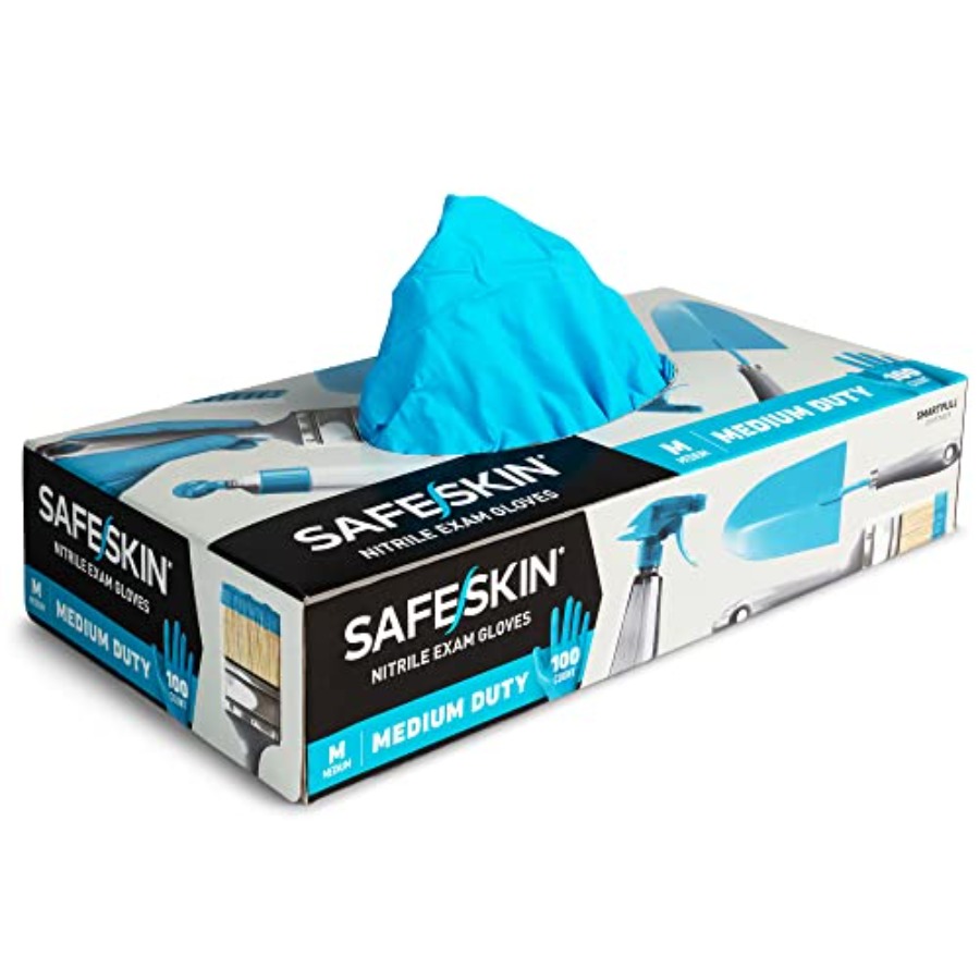 Exam Glove Nitrile - Nitrile Disposable Gloves, Duty, Size, Powder-Free