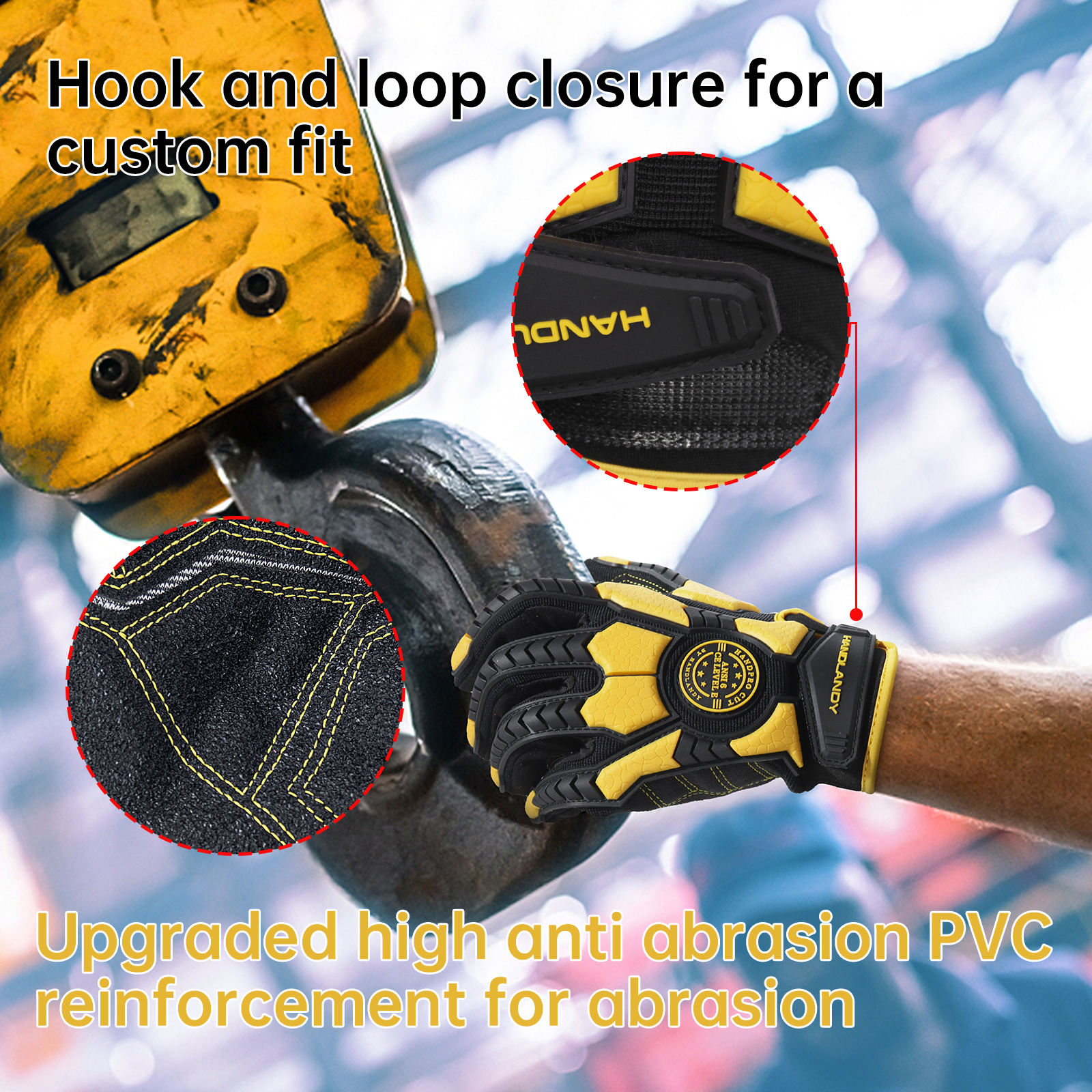 Heavy Duty Work Gloves, Cut 6  - Work Glove Impact incelemesi ve fiyatı