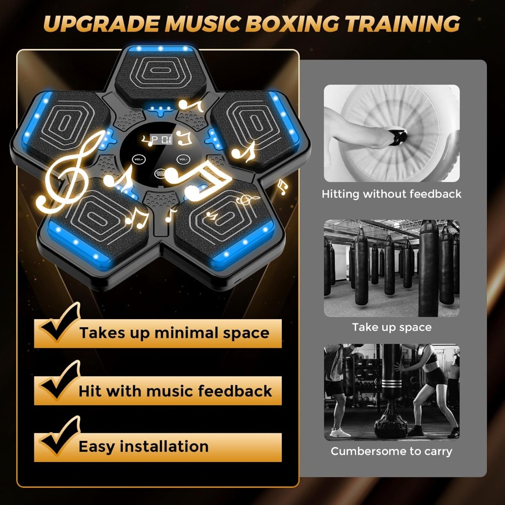 Music Boxing Machine for Adult - Workout Glove Gym incelemesi ve fiyatı