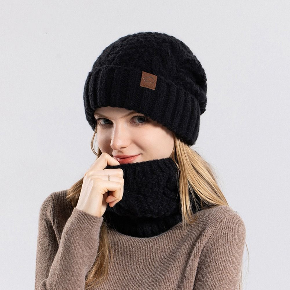 Soft Winter Beanie Hat Scarf S - Wool Glove Lined incelemesi ve fiyatı