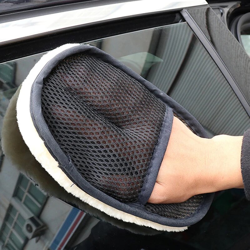 Car Wash Wool Gloves Thickened - Wool Glove Lined incelemesi ve fiyatı