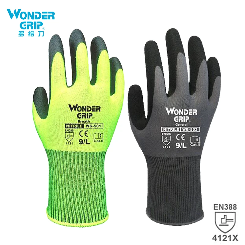 Wonder Grip Construction Glove - Nitrile Mechanic Glove incelemesi ve fiyatı