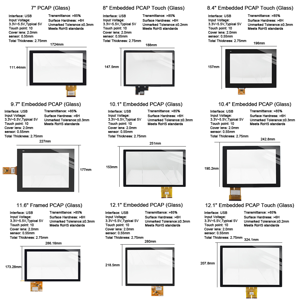 19 Inch PCAP  Screen Industria - Touchscreen Glove Capacitive incelemesi ve fiyatı