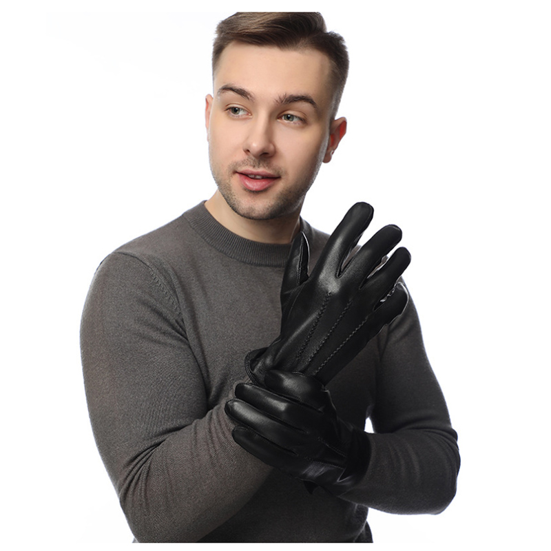 Winter Genuine Sheepskin Leath - Wool Glove Lined incelemesi ve fiyatı