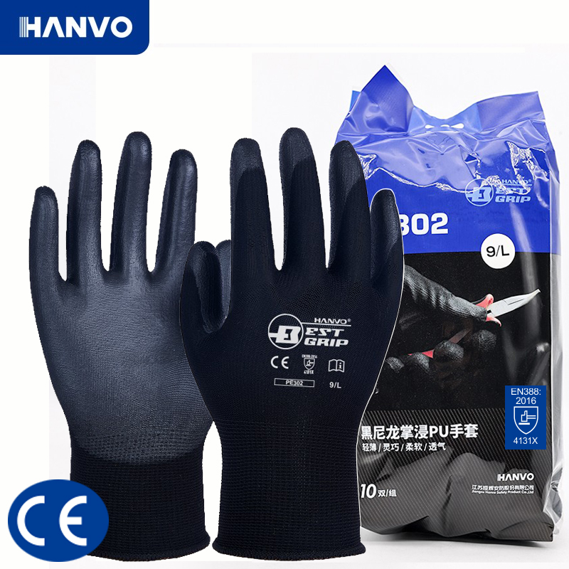 10 Pairs PU Nitrile Safety Coa - Nitrile Mechanic Glove incelemesi ve fiyatı