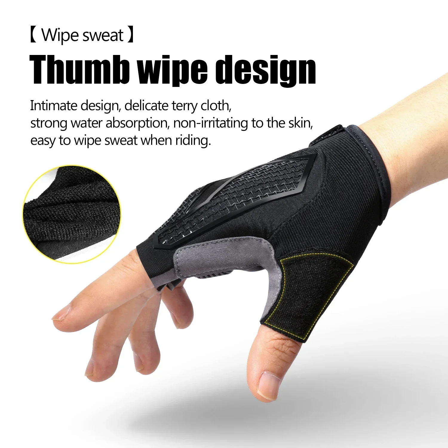 Anti Slip Shock Breathable Hal - Cycling Glove Padded incelemesi ve fiyatı