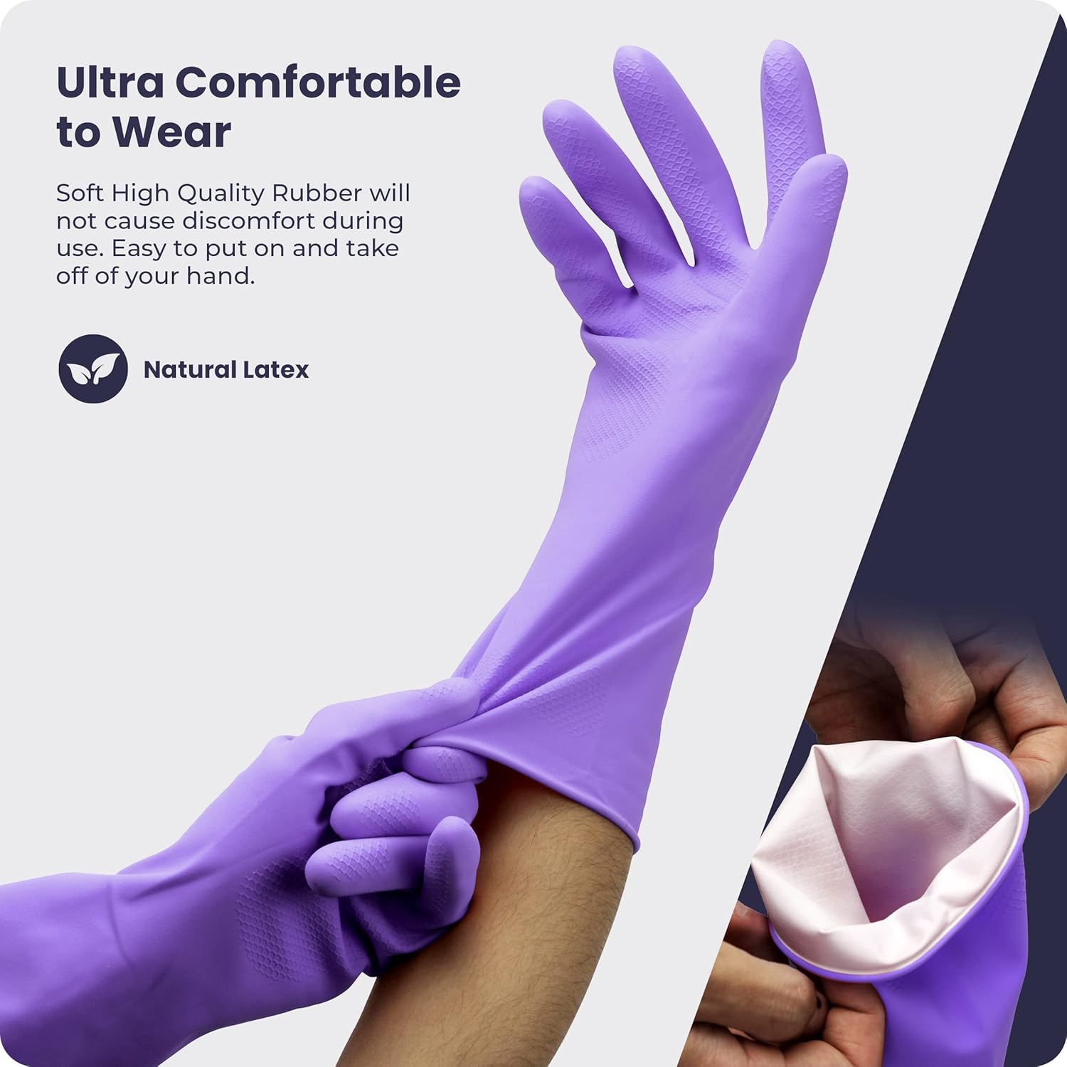 3/6/12/60 Pairs Dishwashing Gl - Rubber Glove Cleaning incelemesi ve fiyatı
