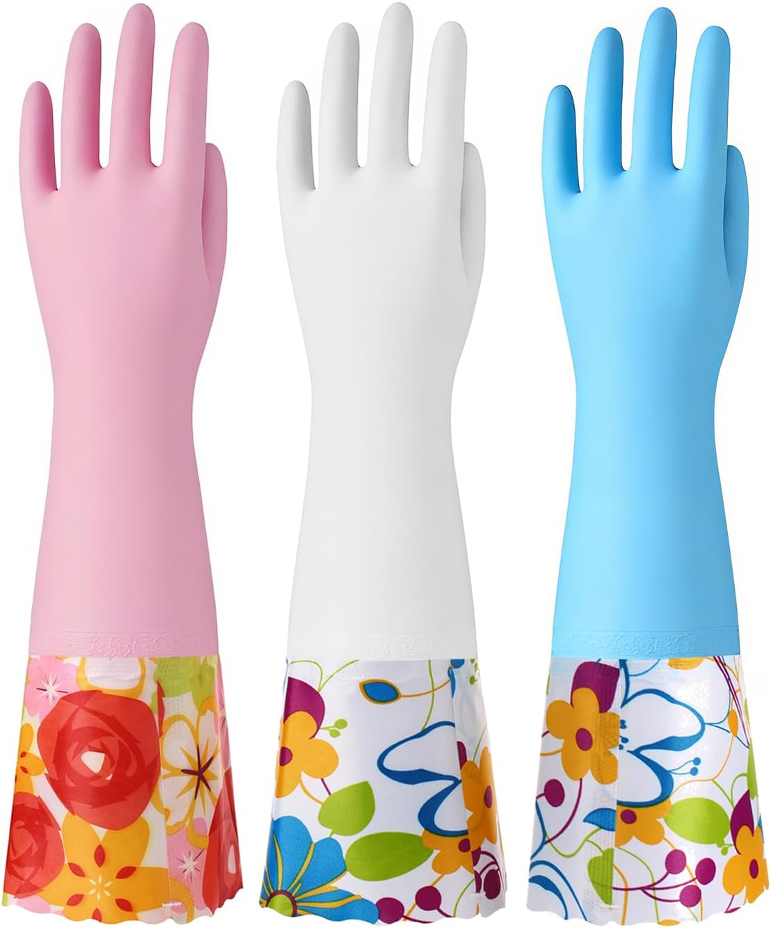 3 Pairs Rubber Cleaning Gloves - Rubber Glove Cleaning incelemesi ve fiyatı