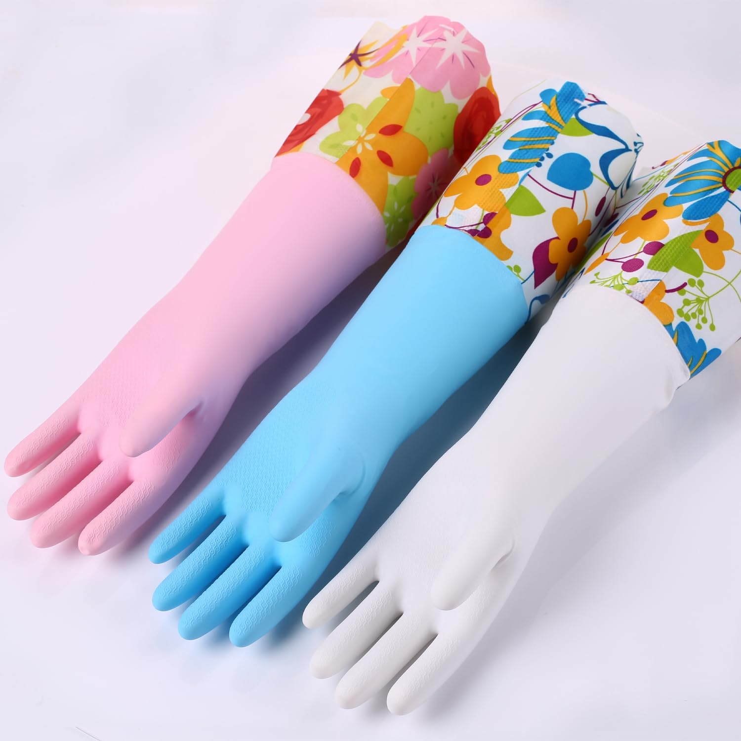 3 Pairs Rubber Cleaning Gloves - Rubber Glove Cleaning incelemesi ve fiyatı