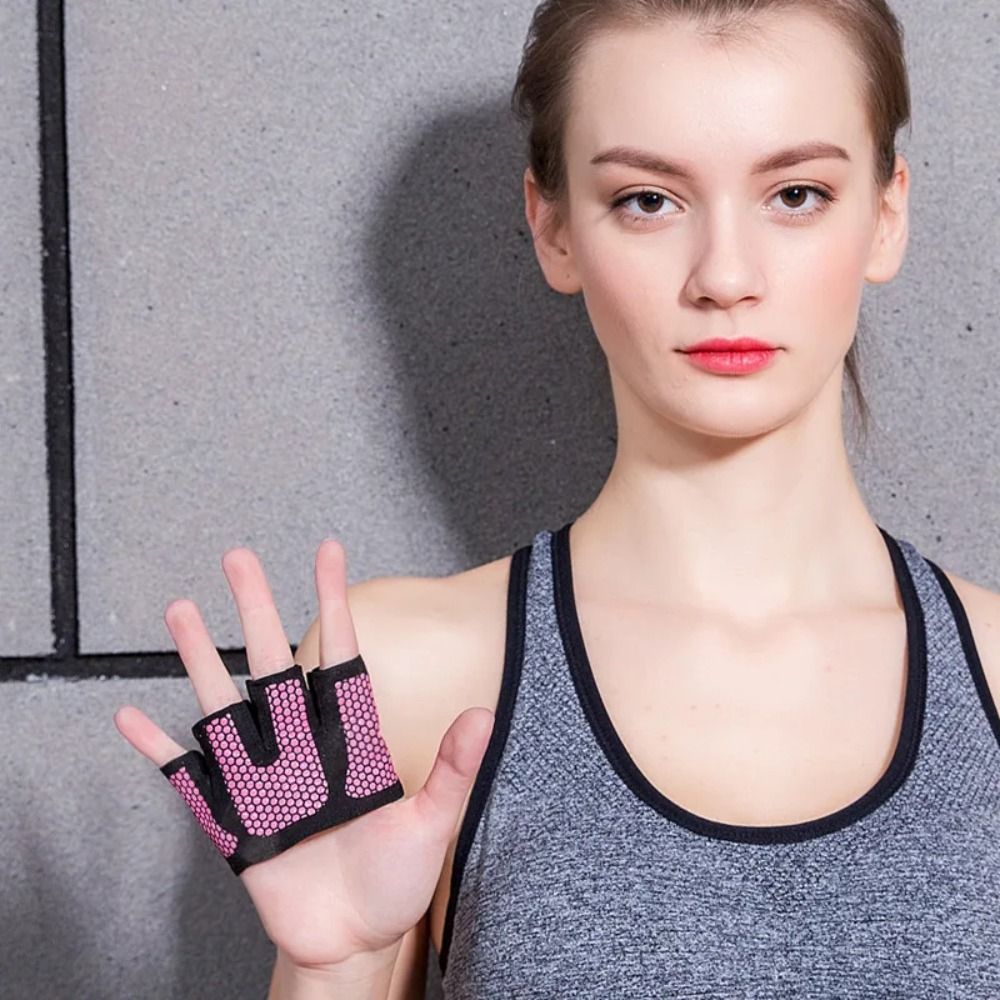 1 pair Breathable Gym Half Fin - Workout Glove Gym incelemesi ve fiyatı