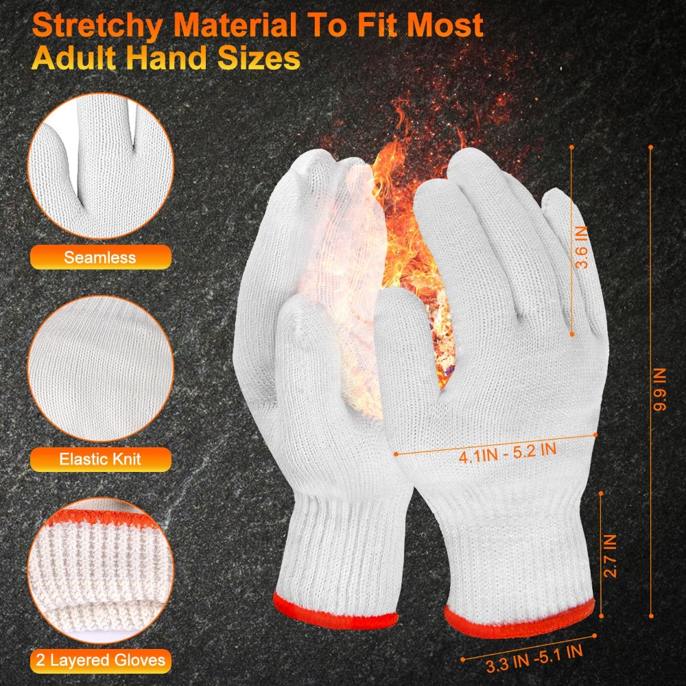 Disposable BBQ Gloves 100 Pack - Heat Resistant Glove incelemesi ve fiyatı