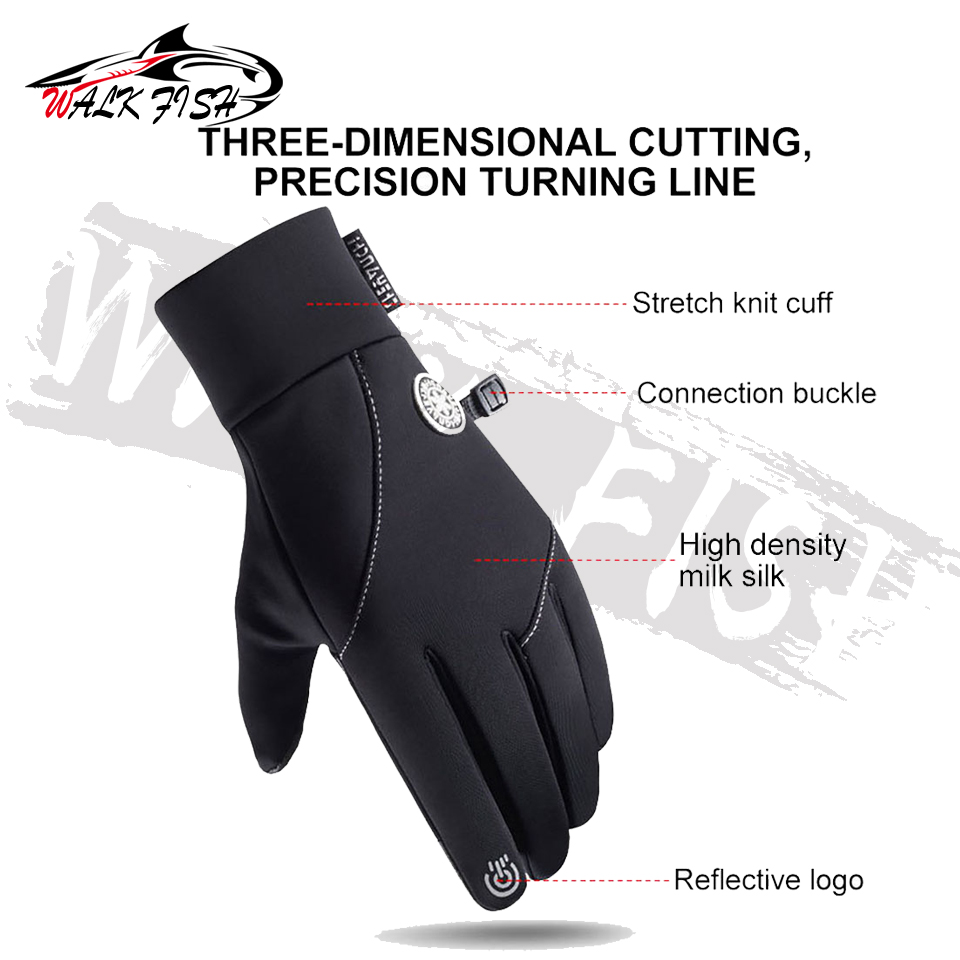 WALK FISH Winter Anti-slip Fis - Cycling Glove Padded incelemesi ve fiyatı