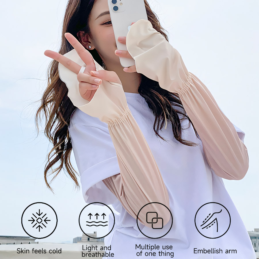 Driving Fingerless Sun Sleeves - Fingerless Glove Knit incelemesi ve fiyatı
