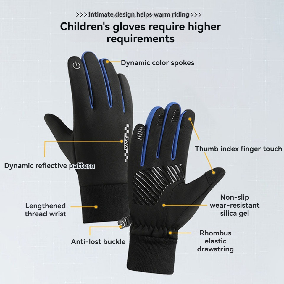 Winter Children's Gloves Padde - Ski Glove Waterproof incelemesi ve fiyatı