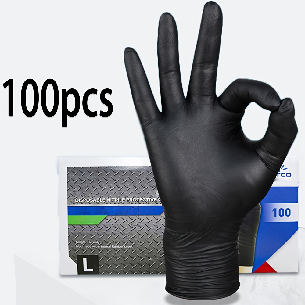 Black Nitrile Disposable Glove - Nitrile Mechanic Glove incelemesi ve fiyatı