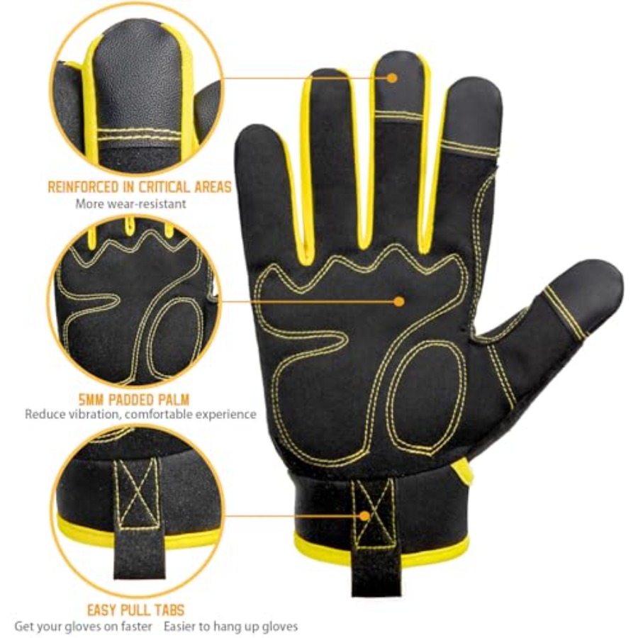 DLY Heavy Duty Work Gloves, Im - Work Glove Impact incelemesi ve fiyatı