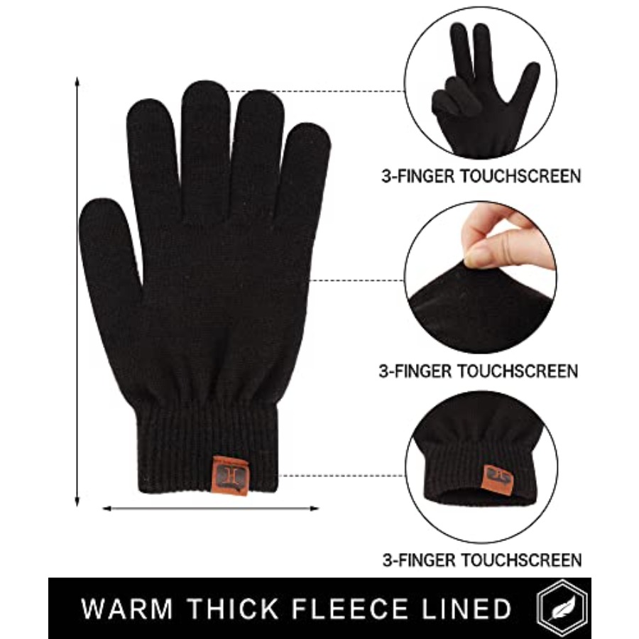 Women's Winter Touchscreen Woo - Wool Glove Lined incelemesi ve fiyatı