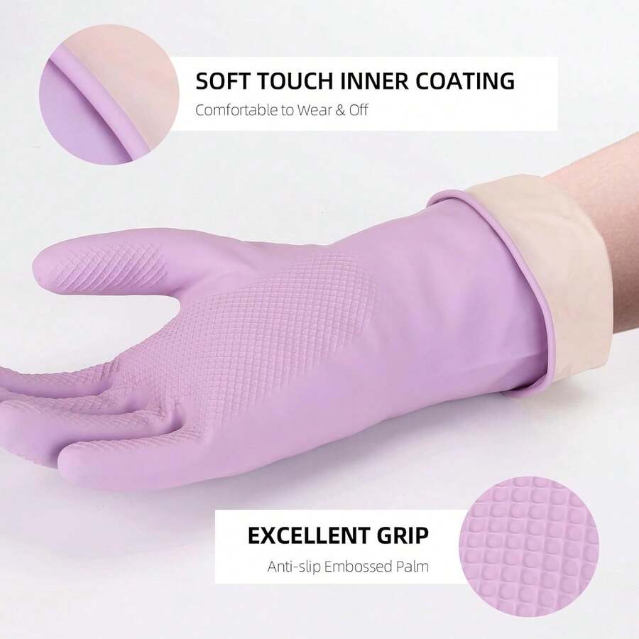 6 Pairs Rubber Cleaning Gloves - Rubber Glove Cleaning incelemesi ve fiyatı