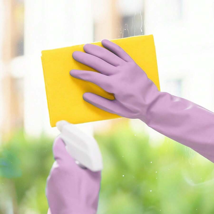6 Pairs Rubber Cleaning Gloves - Rubber Glove Cleaning incelemesi ve fiyatı