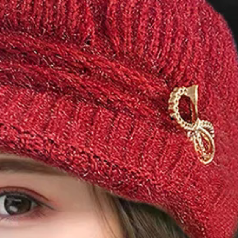Winter Warm Hat Knitted Hat Ca - Wool Glove Lined incelemesi ve fiyatı