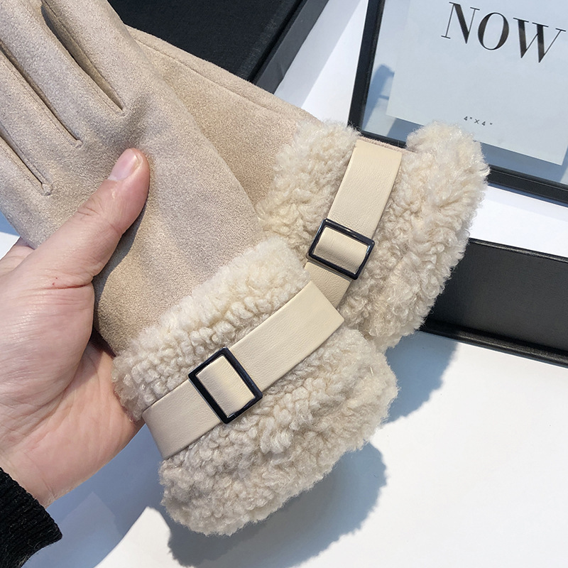 Women's Winter Gloves Thickene - Wool Glove Lined incelemesi ve fiyatı