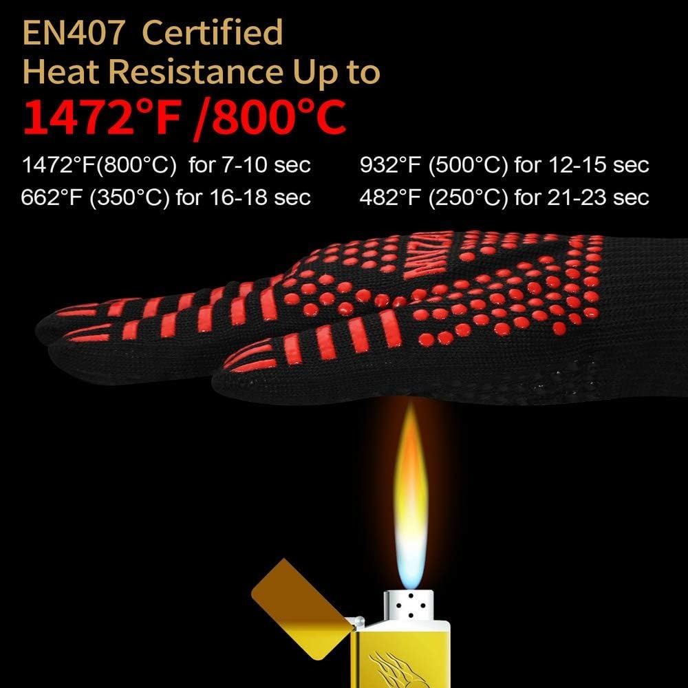 1472°F Extreme Heat Resistant  - Oven Mitt Silicone incelemesi ve fiyatı