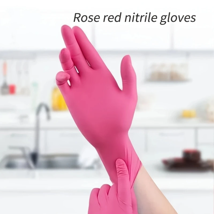 Fuchsia Nitrile Disposable Glo - Latex Disposable Glove incelemesi ve fiyatı