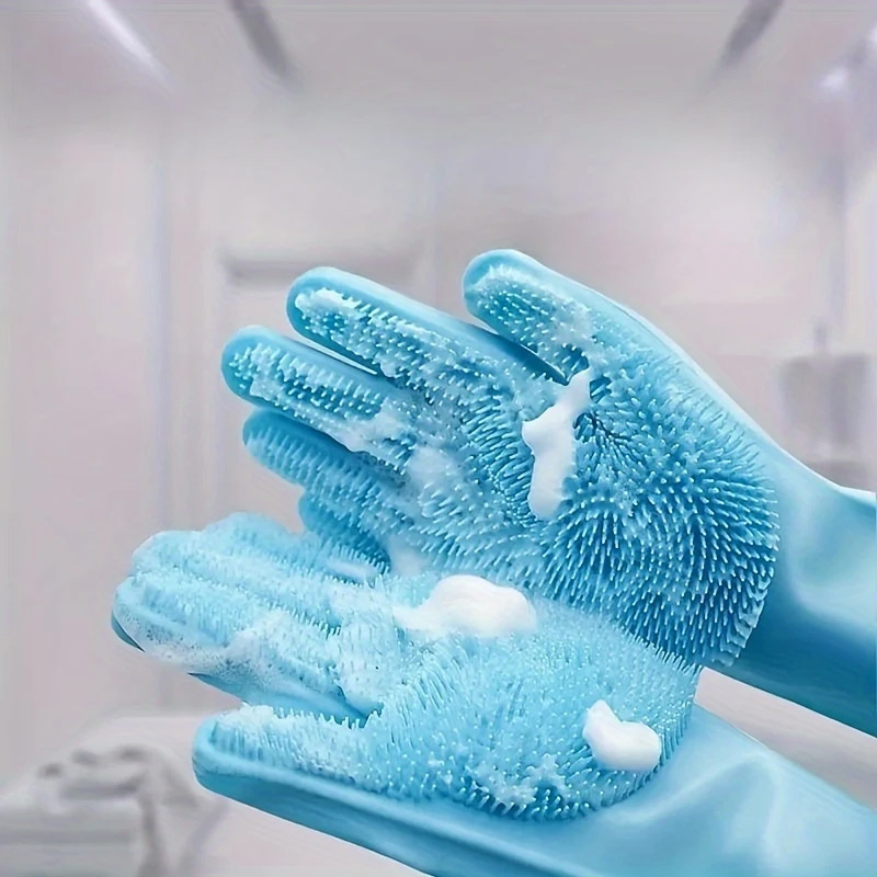 Pet Bathing & Massage Silicone - Rubber Glove Cleaning incelemesi ve fiyatı