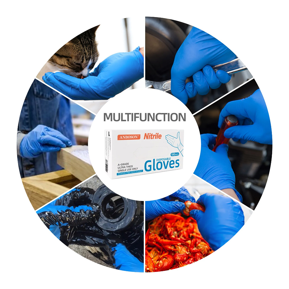 Nitrile Exam Gloves-Blue Latex - Exam Glove Nitrile incelemesi ve fiyatı
