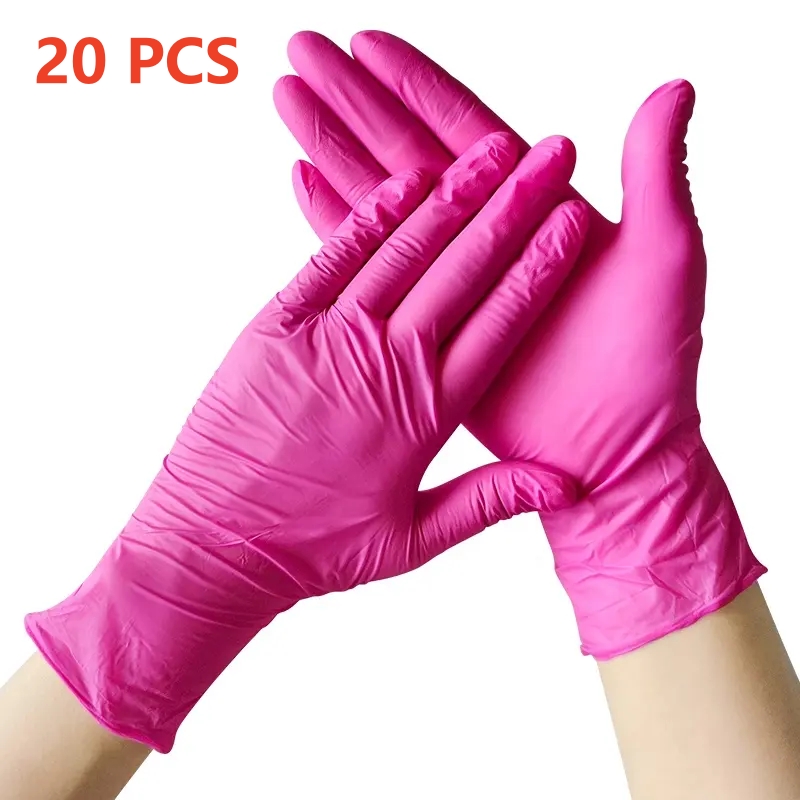 Fuchsia Nitrile Disposable Glo - Latex Disposable Glove incelemesi ve fiyatı
