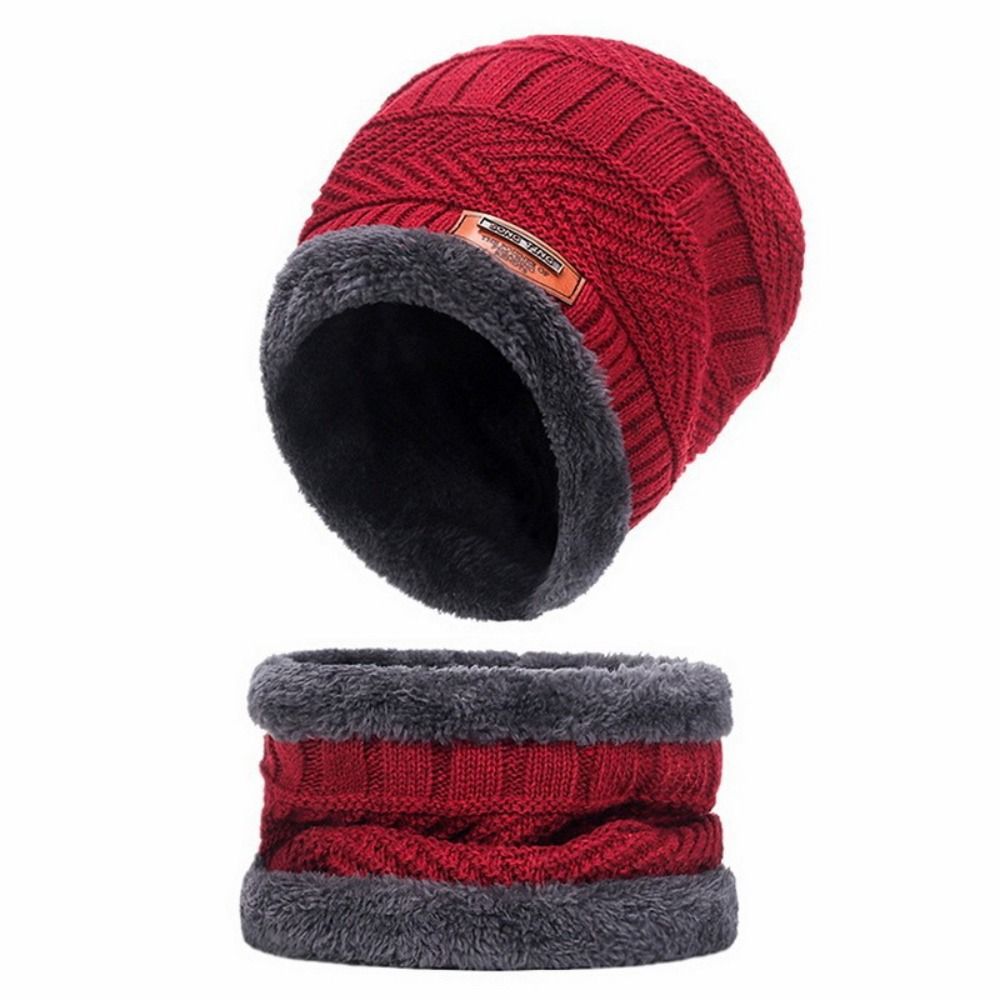 4pcs/set Soft Winter Beanie Ha - Wool Glove Lined incelemesi ve fiyatı
