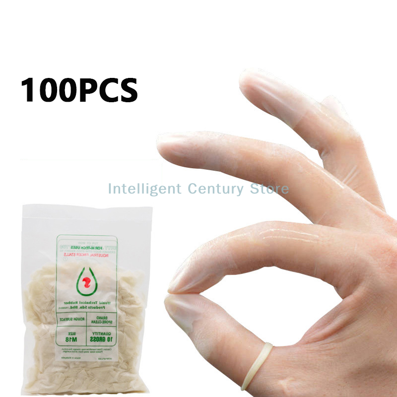 100 Pcs Rubber Non-slip Anti-s - Latex Disposable Glove incelemesi ve fiyatı