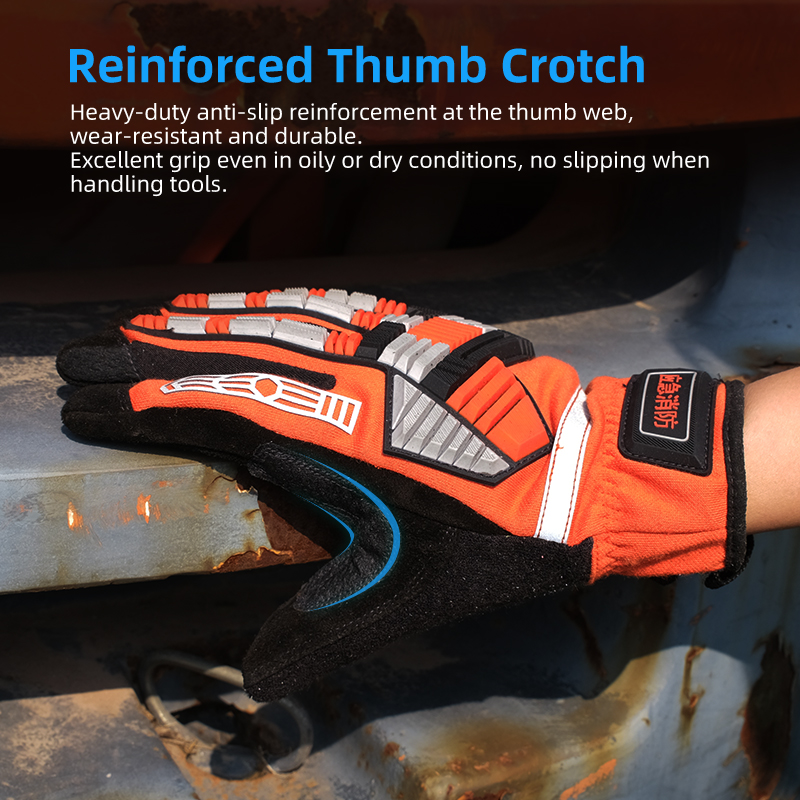 XYEHS 1 Pair TPR Impact Resist - Work Glove Impact incelemesi ve fiyatı