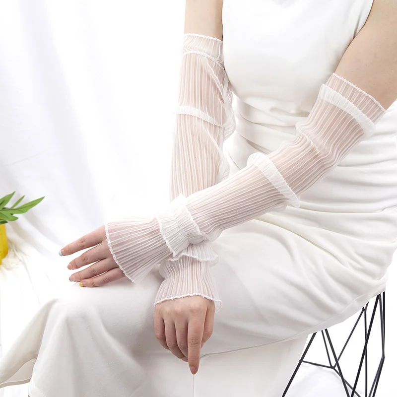 Summer Long Fingerless Gloves  - Fingerless Glove Knit incelemesi ve fiyatı